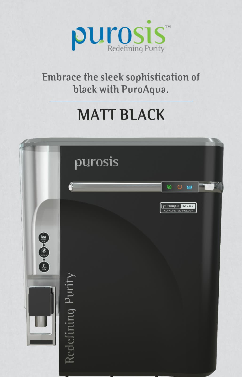 Purosis PuroAqua Matt Black