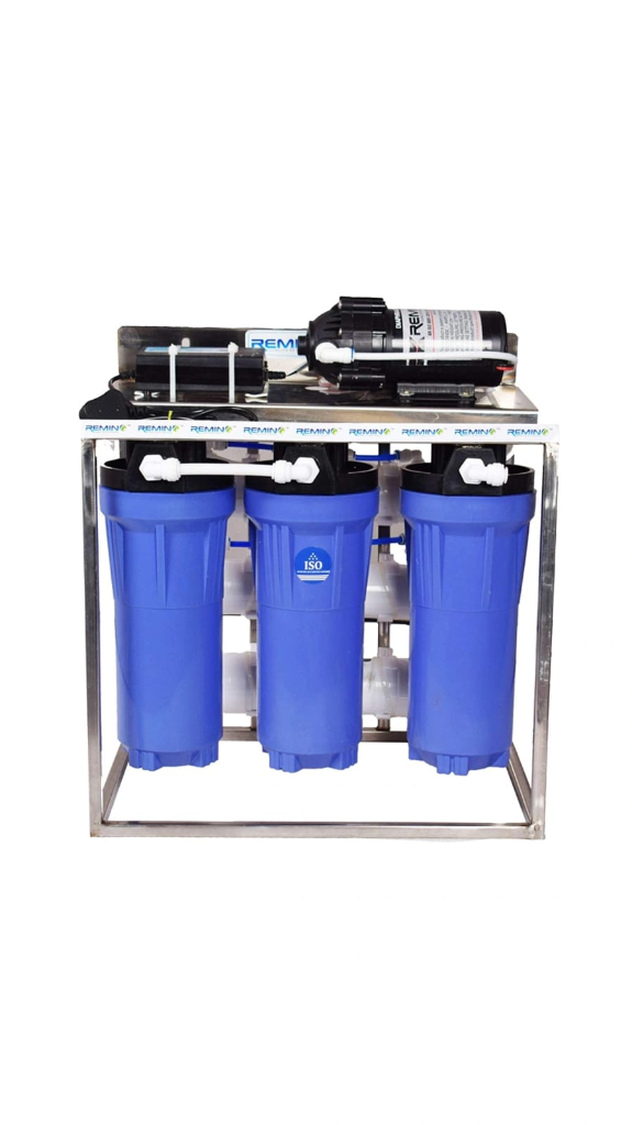 Remino 25 LPH Commercial RO Plant (Double Membrane)