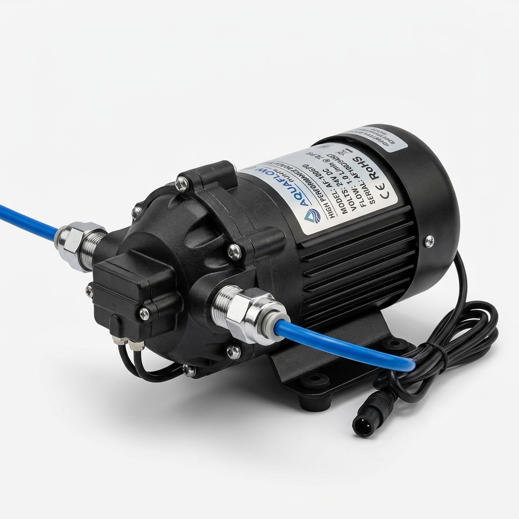 Heavy Duty 100 GPD RO Booster Motor Pump