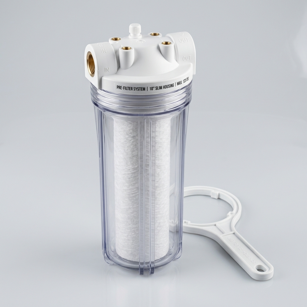 10" Pre-Filter Outer Housing Bowl & Spun Candle Kit